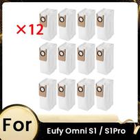 ABJI-12 Pcs Dust Bags For Eufy Omni S1 / S1pro Sweeper Accessories Built To Last And Work Well