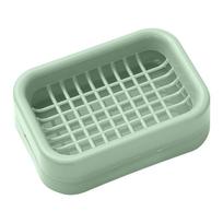 Fast Shipping! Household Soap Box, Toilet Bathroom Soap Double-Layer Storage Rack, Draining Soap Shelf For Bathroom Hotel