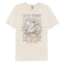 Tom Petty Tom Petty Way Out West 2001 Comfort Color T-shirt Medium Ivory Unisex T-Shirt S