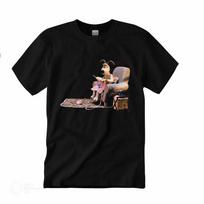 Vintažinis Wallace & Gromit Animacinis Medvilninis Juodas Visų Dydžių Unisex Marškinėliai Unisex T-Shirt S