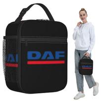 DAF Logo Insulated Lunch Bag for Women Office Cooler Thermal Food Box Tote Portable Lunch Boxes Container One Size