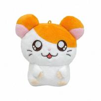 Animacinis Hamtaro Bijou Pliušinis Įdaromas Raktų Pakabukas Lėlė Dekoratyvus Kuprinės Užtrauktuko Kabantis Žaislas Pakabukas Poros Žaislai Dovanos orange