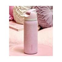Owala 24oz/32oz FreeSip nerūdijančio plieno vandens butelis Rožinė juostelė Toile H 24oz