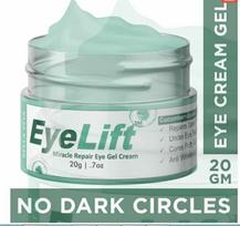 Bella Vita Organic EyeLift Under Eye Gel Cream for Dark Circles gray