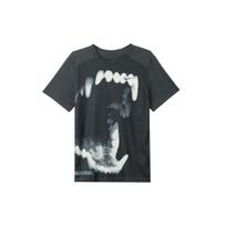 Nike Dri-Fit Adv Run Division Ink Print Crew Neck Short Sleeve T-Shirt Men Coal-Black DV9296-010 XL