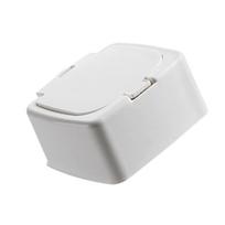 Convenient Pop Up Desktop Mini Storage Box With Lid For Easy Access And Dust Protection Ideal For Office Desk Or Vanity B