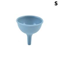 Silicone Large Diameter Funnel Bottle Funnel Filter Separator Funnel Oil Pot Funnel Silicone Funnel Empty Bottle Packing Tool S