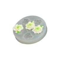 Multi Floral Silicone Baking Mold For DIY Crafts Chocolate Candy Soap Non Toxic Heat Resistant Reusable Material 5