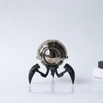 Resin Handicrafts Silver Alien Creative Mechanical Crab Geometric Circular Ornaments Decorative Figurines Home Accessories