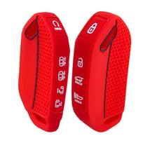 Kia EV5 K3 Key Bag: Soft Silicone Cover for 4+5 Button Models 5 Buttons