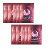 TENZERO švytėjimo ampulės keramidų kaukė 25ml 10 vnt. pink