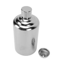 Pure Ti Round Flask Portable Lightweight Durable Ti Made Smooth Pouring 520ml 520ml