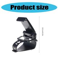 Controller Stand Phone Mount Clip Gaming Clamp Bracket ABS Adjustable for Gamers Gamepad Accessories 1