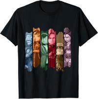 (Front & Back ) Dragon Quest VII Reimagined Character Banners T-Shirt S