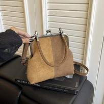 Women Fashionable Shoulder Bag Large Capacity Retro Handbag Clip Crossbody Bag Travel Shopping Work Shoulder Bag CLE 20x4x19cm