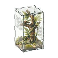 Front Open Small Reptiles Terrarium Breeding Box With Transparent View Window And Ventilation Holes For Spiders Frogs 1