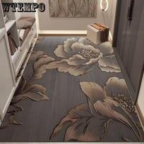 Light Luxury Carpet for Living Room Decoration Sofa Coffee Table Rugs Bedroom Lounge Non-slip Floor Mat 40X60CM