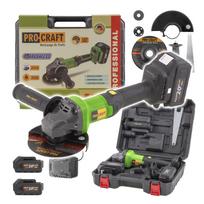 Akumuliatorinis kampinis šlifuoklis „ProCraft PGA20”