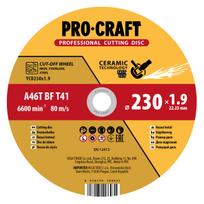 Keraminis pjovimo diskas „ProCraft YCD230x1.9"
