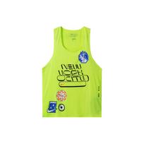 Nike AeroSwift NYC Marathon Run 2021 Dri-Fit ADV Singlet Running Vest Volt Men Streetwear DN7461-702 S