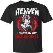 Emily Gift Shop Super Saiyan Majin Vegeta Out of Hell Shirt-Unisex S juoda