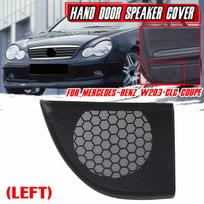 1/2 vnt. Automobilio šoninės rankenos durų garsiakalbio dangtelio apdaila A20372703889051 Mercedes-Benz W203 CLC kupė 2 durų, garsiakalbio dangtelio apdaila, garsiakalbio grotelės