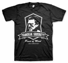 Marškinėliai Oficialūs The Big Lebowski Walter Sobchak Saugumas Vyriški Dydžiai S-XXL XXXXL black