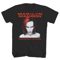 Marilyn Manson - Mechanical Animals - Large Black  t-shirt XS