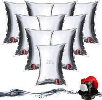 10X Bag 20L With Tap For Juice Water Wine Hermetic BPA-Free 20L