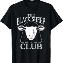 The Black Sheep Club _ Squad Funny Sarcastic Family unisex T-Shirt (2) S