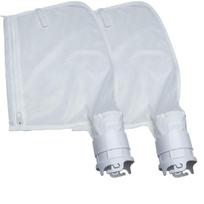 2 pool cleaner fine mesh bags for Pentair Kreepy Krauly Legend, Platinum, Letro pool cleaner debris bags 360002 and EU16