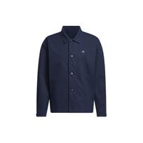 Adidas Go-To Chore Coat Solid Color Logo Loose Fit Golf Jacket Men Jacket Navy-Blue IN6487 XL blue