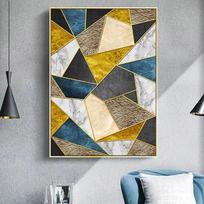 Abstract Landscape Mural Living Room Decoration Nordic Mural Art Decorative Painting Canvas Core 30X45cm No Framed