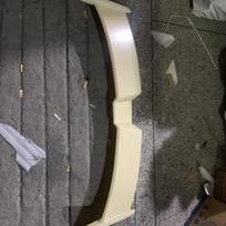 Nissan Qashqai Galinio Spoilerio Modifikacija: Dažytas difuzorius ir stabilizavimo sparnas be gręžimo. gray
