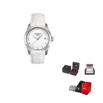 TISSOT Kutu Collection Quartz Movement 100m Water Resistance Women's Watch 32mm White Dial T035.210.16.011.00 White Dial