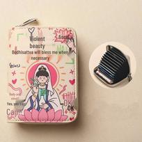 Women's Large Capacity ID and Coin Purse: Elegant Card Holder with Multiple Slots
