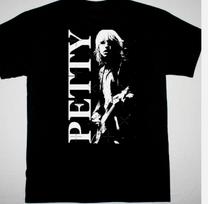 RETRO Tom Petty T-shirt Black Short Sleeve 3XL