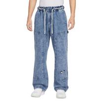 Nike Jeans Men's Blue Moderate Straight Fit Pants HV3561-436 XXL