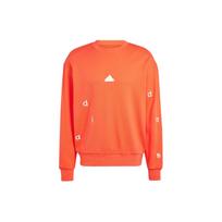 Adidas Embroidered Sweatshirt Men Sweatshirt Light-Red IS2037 XS