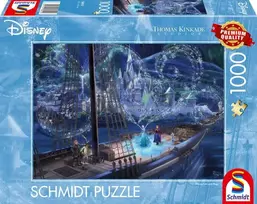 Thomas Kinkade Studios: Disney - Frozen Love and Magic, Dėlionė 1000 dalių