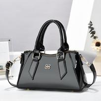 Bright Leather Ladies Top-Handle Bags For Women Handbags Tote Shoulder Crossbody Purse Female Luxury Designer Length 24 Width 9 Height 14