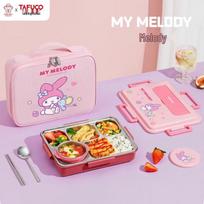 TAFUCO Melody 316L Stainless Steel 5-Compartment Lunch Box