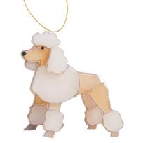 Artistic Acrylic Dog Shape Sun Catcher Decoration Features Holiday Color for Window Enhancement and Festival