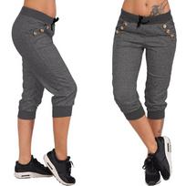 Women's Summer Casual color Sports Outdoor Pants Women's Slim Yoga Pants M