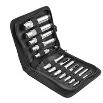 12/15 Pcs/Set Leather Hole Punch Set 3mm-25mm Leather Tool Leather Hollow Punch Set Practical Round Hole Punch Set