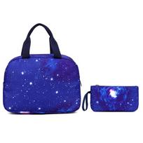 ZIRANYU Student Lightweight Stair-Climbing Trolley School Bag Two-piece set