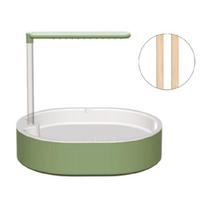 Parrots Shower Bathtubs High Volumes Indoor Automatic Bird Bath Shower Tub for Cockatoos Rosellas Cage Accessories