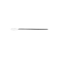 3Sizes Silver Large-eye Long Sewing Needles With Needle Storage Tube Hand Sewing Needles For Sewing Art Crafts 15/18/25cm Neddle