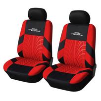 AUTOYOUTH Automobiles Seat Covers Universal Fit Bucket Seat Cover Protectors Car Accessories Fashion Car-Styling 1 Pair raudona