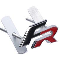 Car Styling Metal Auto Front Grille Emblem Stickers Decoration For Seat Cupra FR Leon Ibiza Ateca Born E-Racer Formentor Tarraco